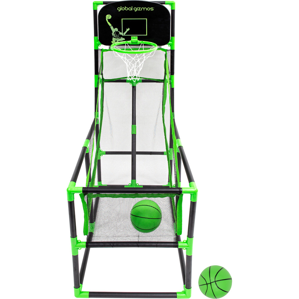 Global Gizmos Green Black Arcade Basketball Stand Image 3