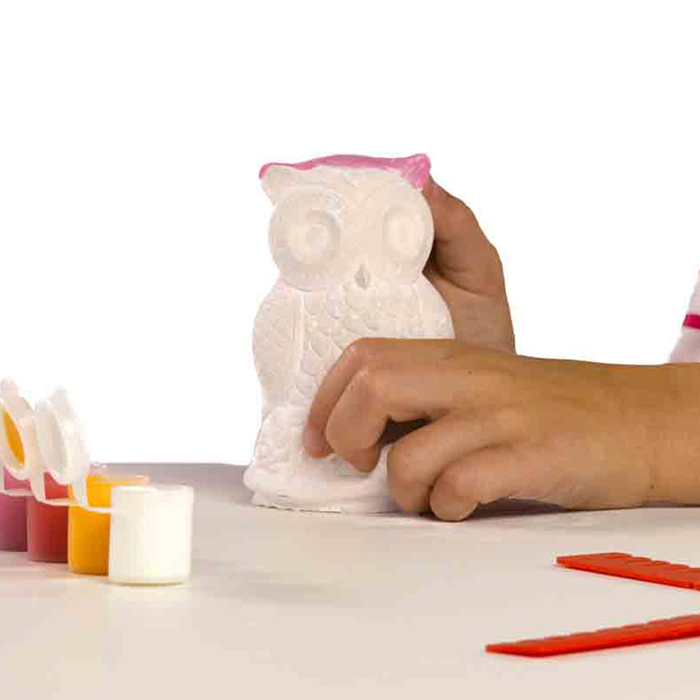 SES Creative Owl Casting and Painting Set Image 5