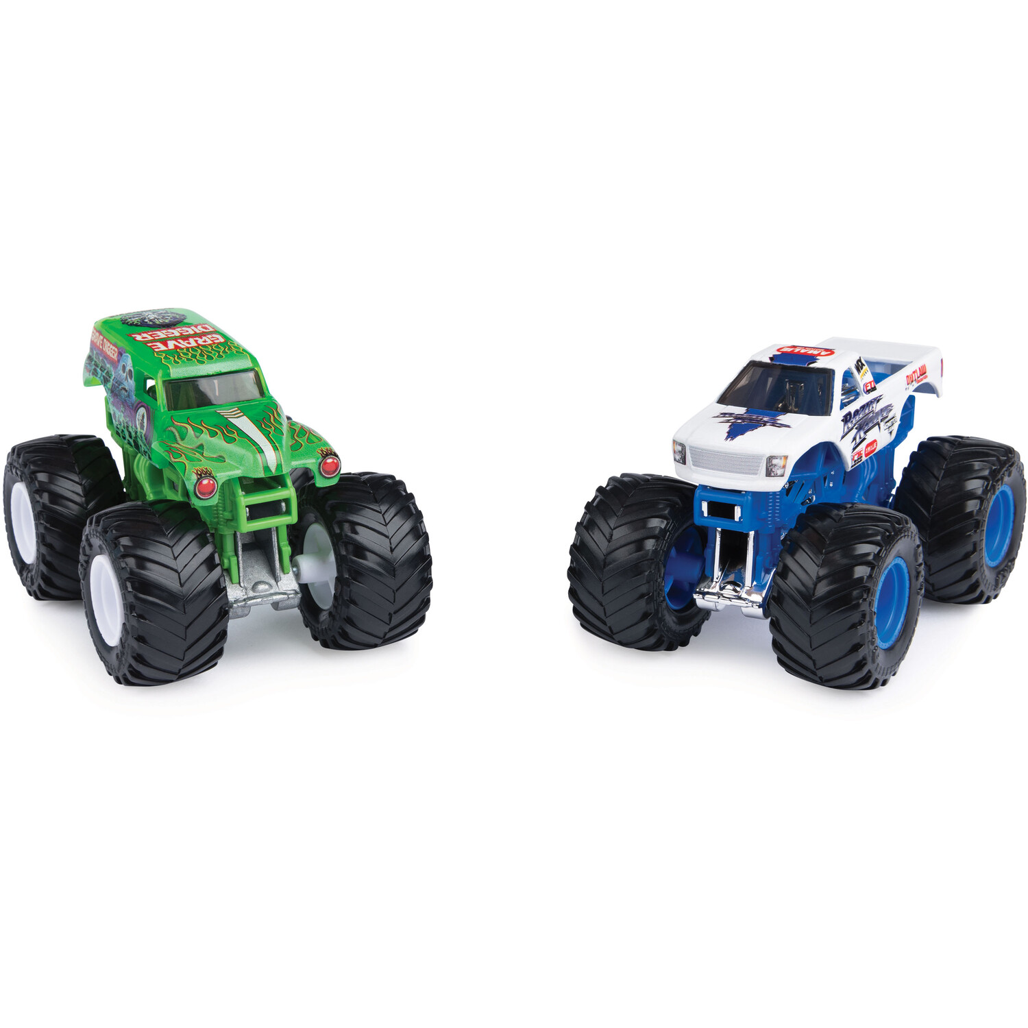 Pack of 2 Monster Jam 1:64 Scale Monster Trucks Image 2