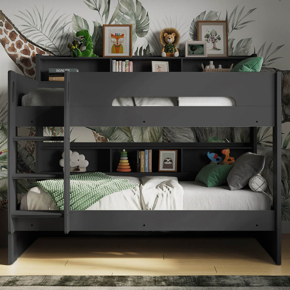 Flair Interstellar Single Grey Bunk Bed Image 2