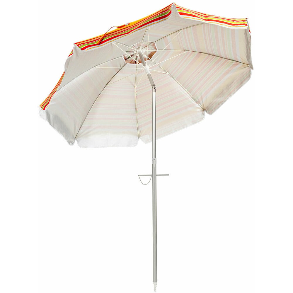 Costway Yellow Sun Umbrella Parasol 2m Image 3