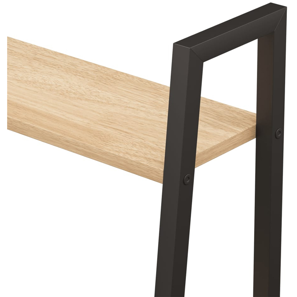 vidaXL 5 Shelf Light Brown Display Unit Image 5