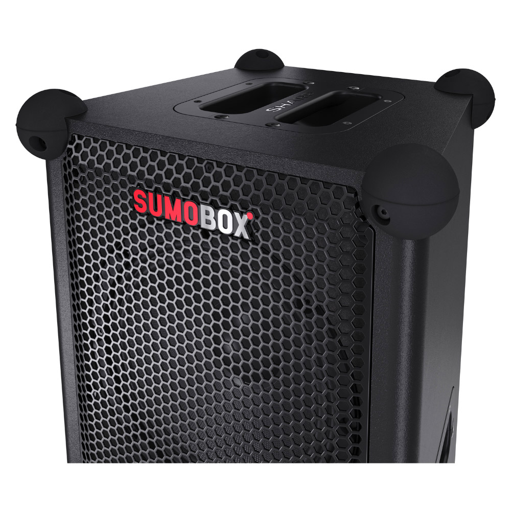 Sharp Black Sumobox Portable Speaker 120W Image 7