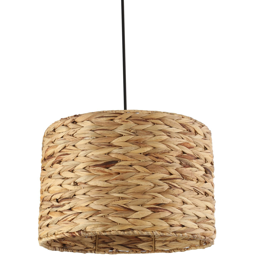 Natural Effect Weave Pendant Natural Image 1