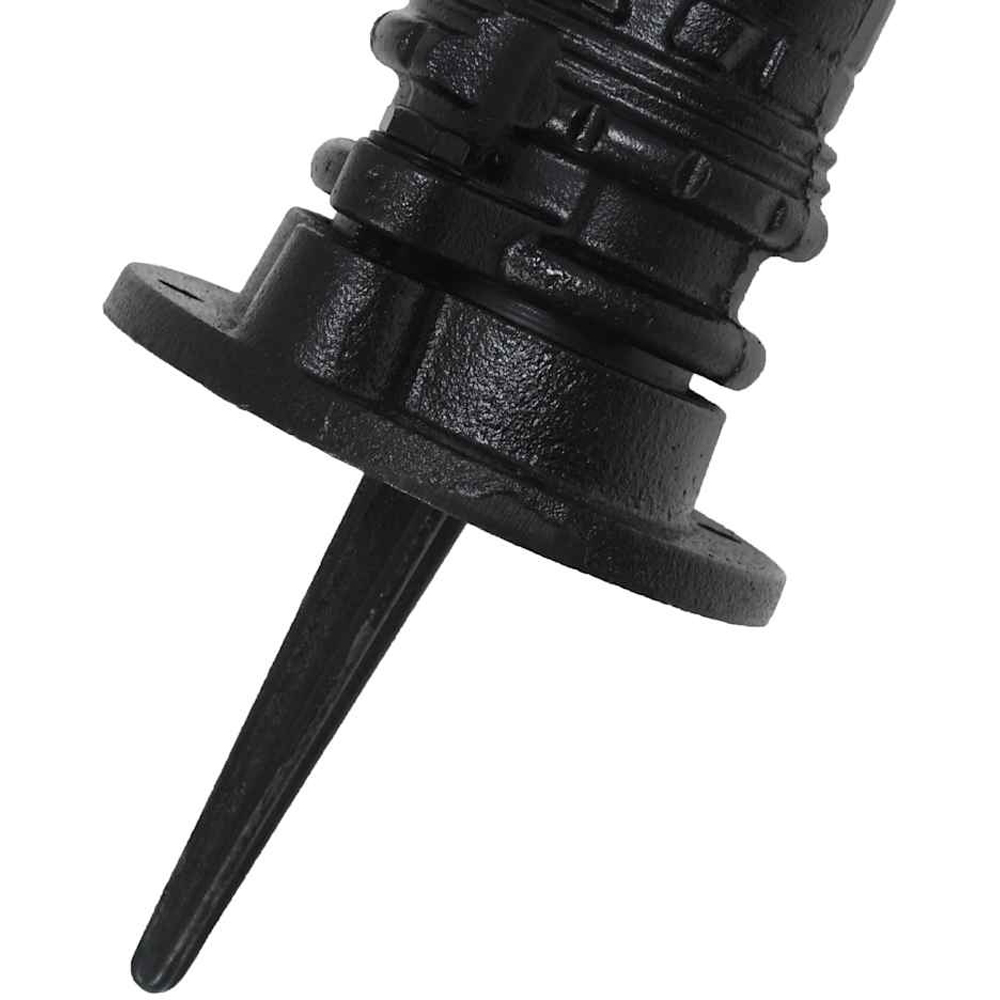 Walplus Black Cast Iron Hand-Operated Garden Water Pump with Stand Image 5