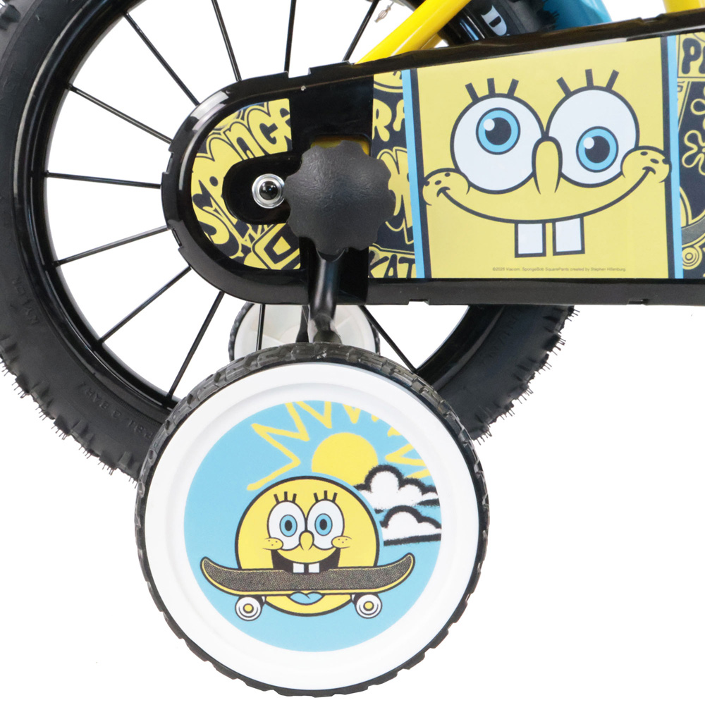 Denver Paramount SpongeBob SquarePants 14 inch Kids Bicycle with Training Wheels Image 7
