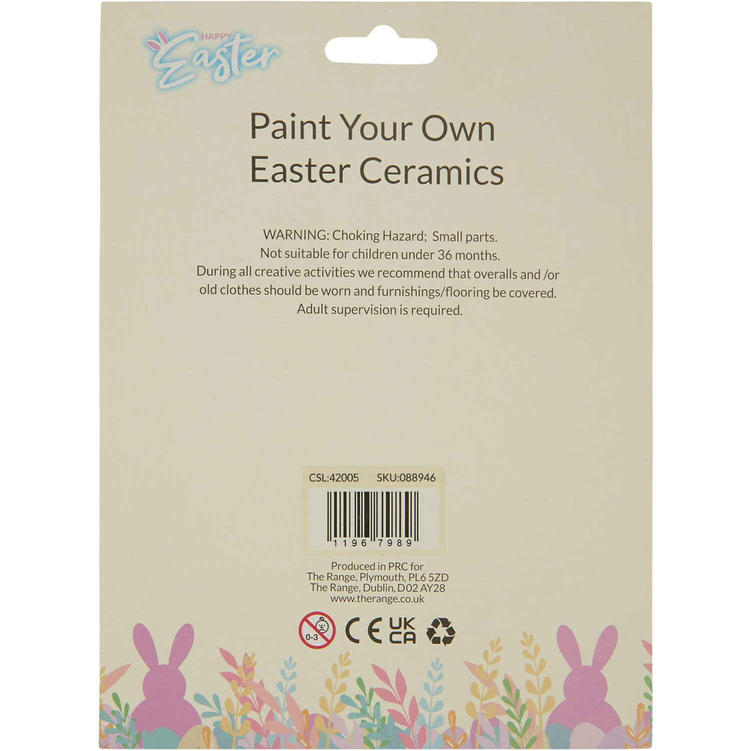 Happy Easter Paint Your Own Easter Ceramics Set Image 4