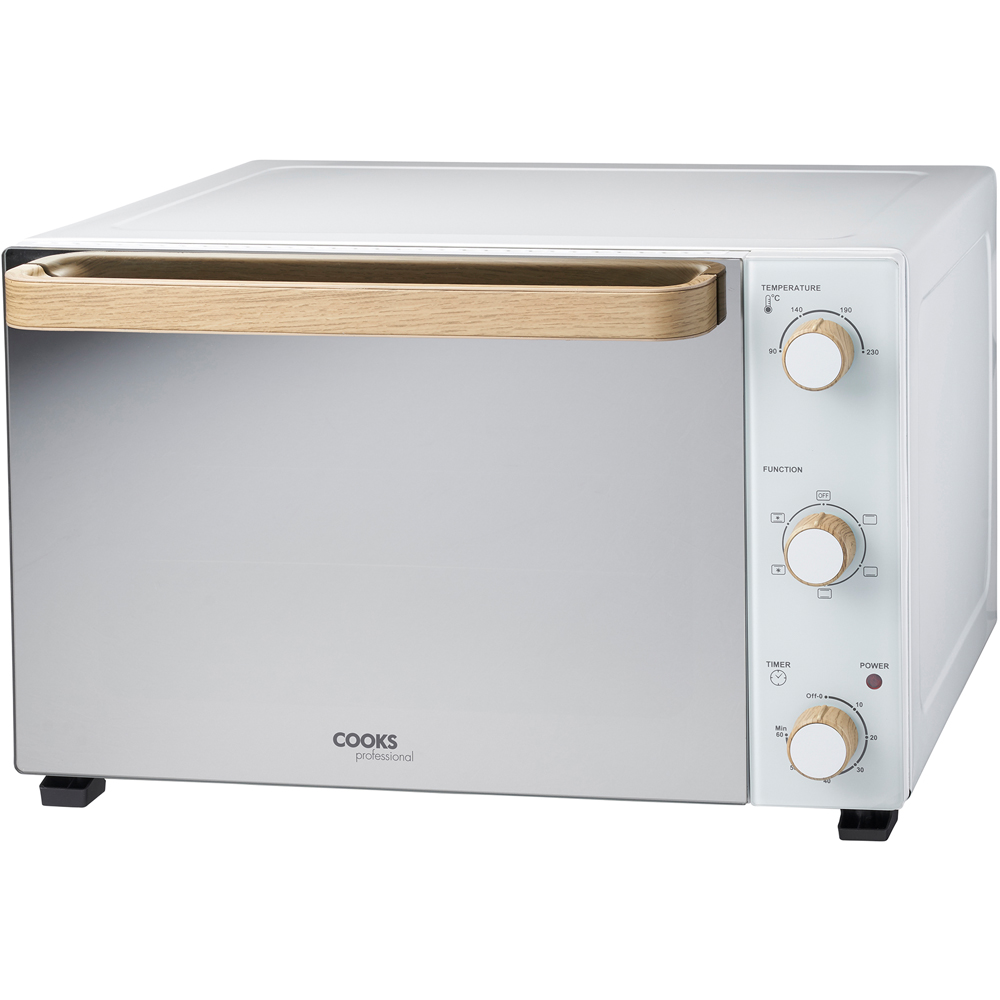 Cooks Professional K414 Nordic White 48L Electric Mini Oven Image 1