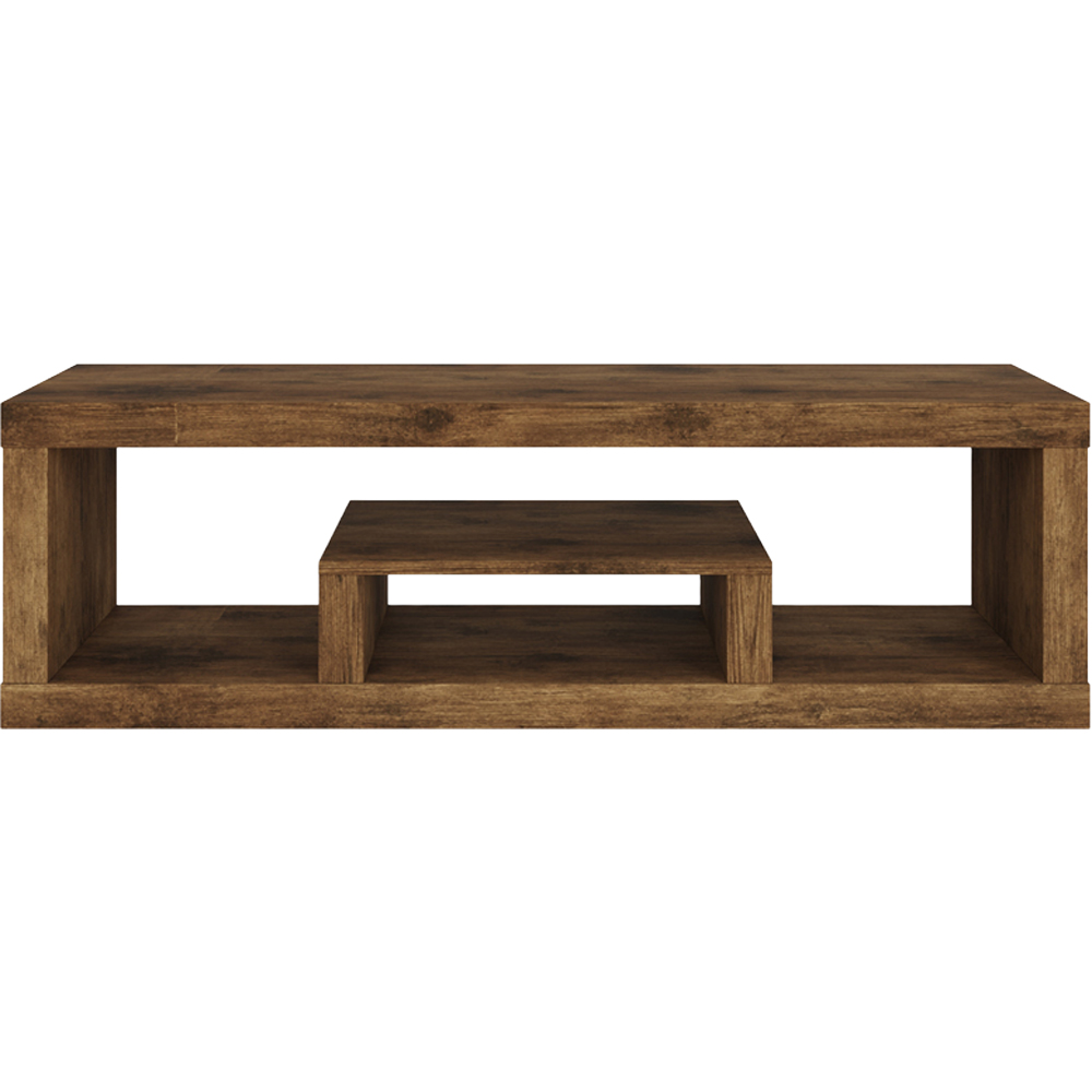 GFW Jakarta 2 Shelf Mango Low board TV Unit Image 3