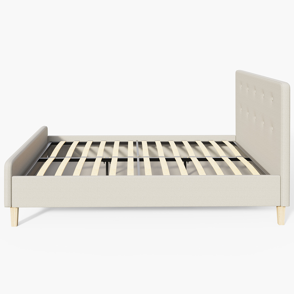GFW Ashbourne King Size Natural Bed Frame Image 5