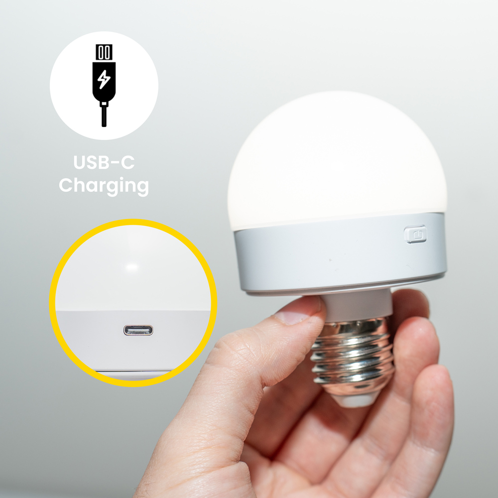 ValueLights Kincaid Black Rechargeable Easy Fit Wall Light with Shade Image 7