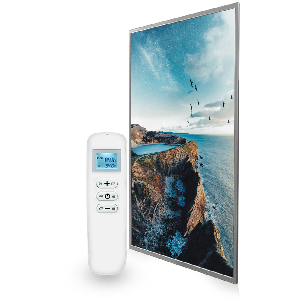 Mirrorstone Nexus Mystical Lagoon Image Wi-Fi Infrared Heating Panel 900W 795 x 1195mm Image 2