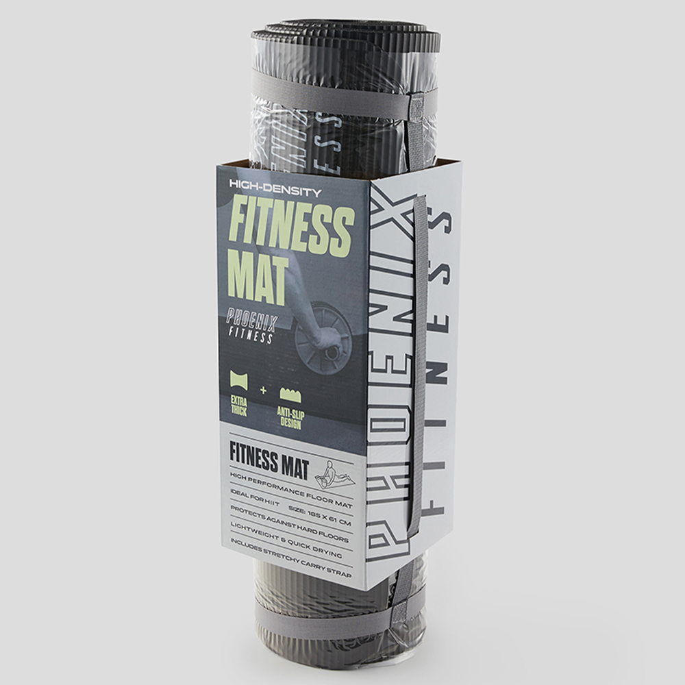 Phoenix Fitness Black NBR Floor Mat Image 3