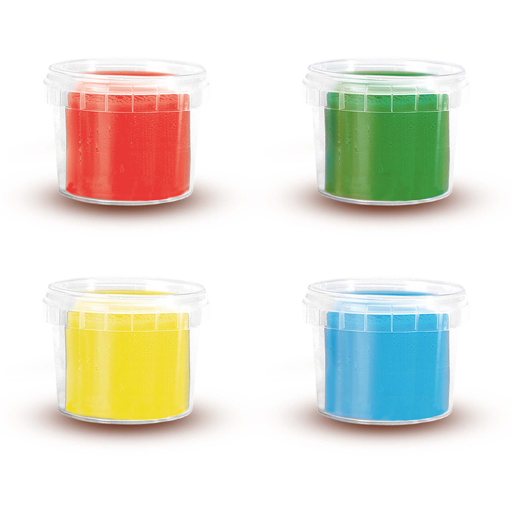 SES Creative Feel Good Dough Pure Play Dough 90g 4 Pack Image 2