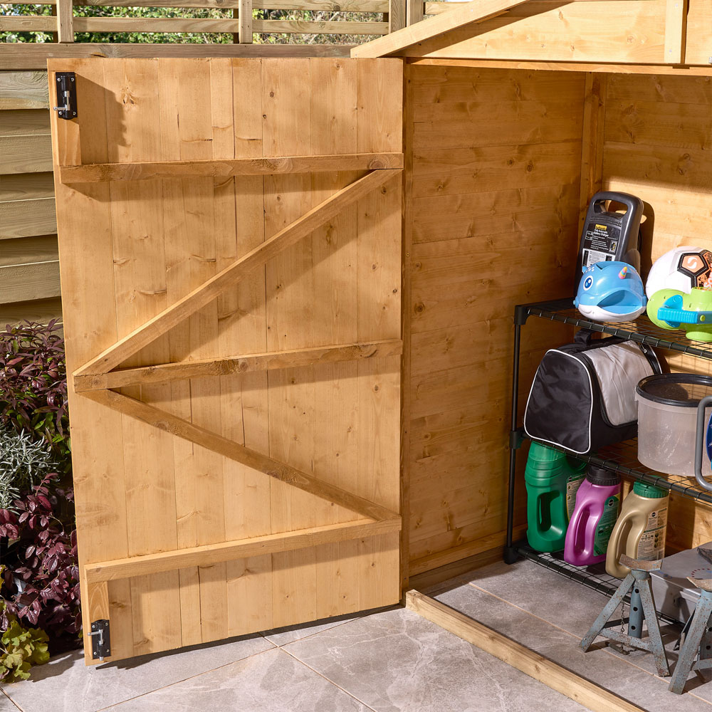Rowlinson 5.4 x 6.1ft Shiplap Apex Wallstore Image 6