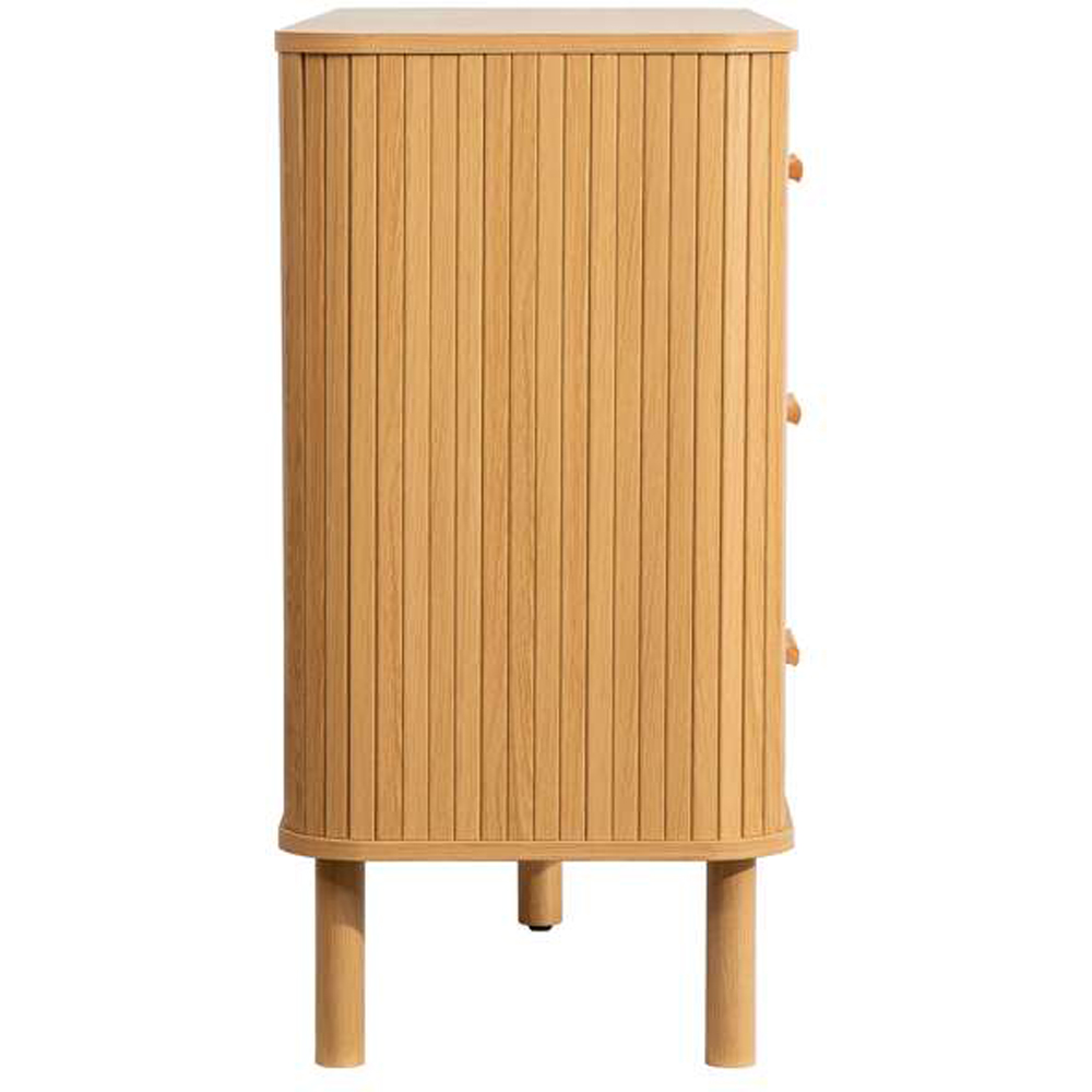 Birlea Axel 6 Drawer Fluted Chest of Drawers Image 4