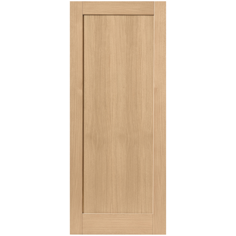 JB Kind Etna Oak Veneered FD30 Unfinished Internal Door 1981 x 838mm Image 1