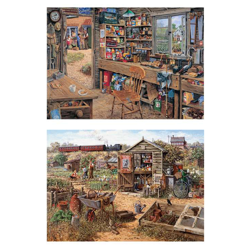 The House of Puzzles Time to Potter 500 Piece Jigsaw Puzzle Image 3