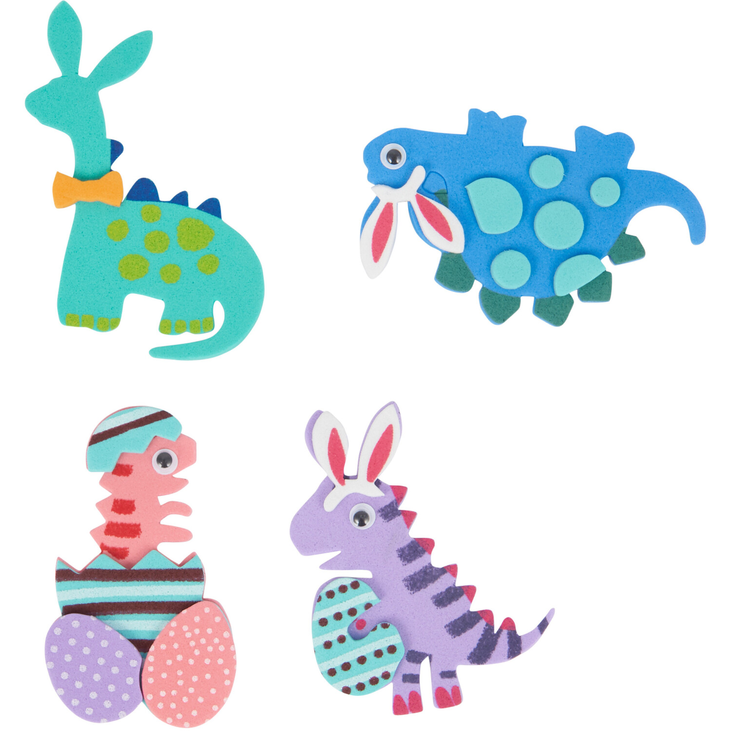 Pack of 12 Easter Foam Stickers Image 2