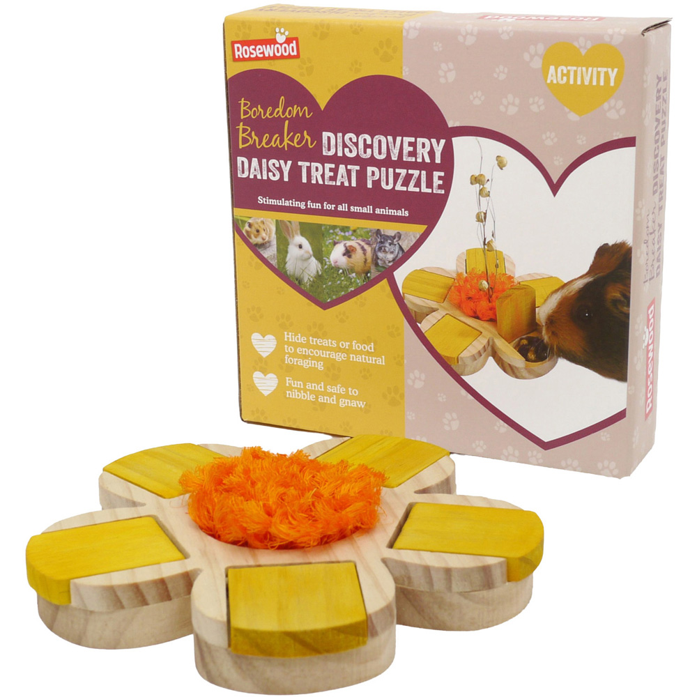 Boredom Breaker Discovery Daisy Treat Puzzle Toy Image 4