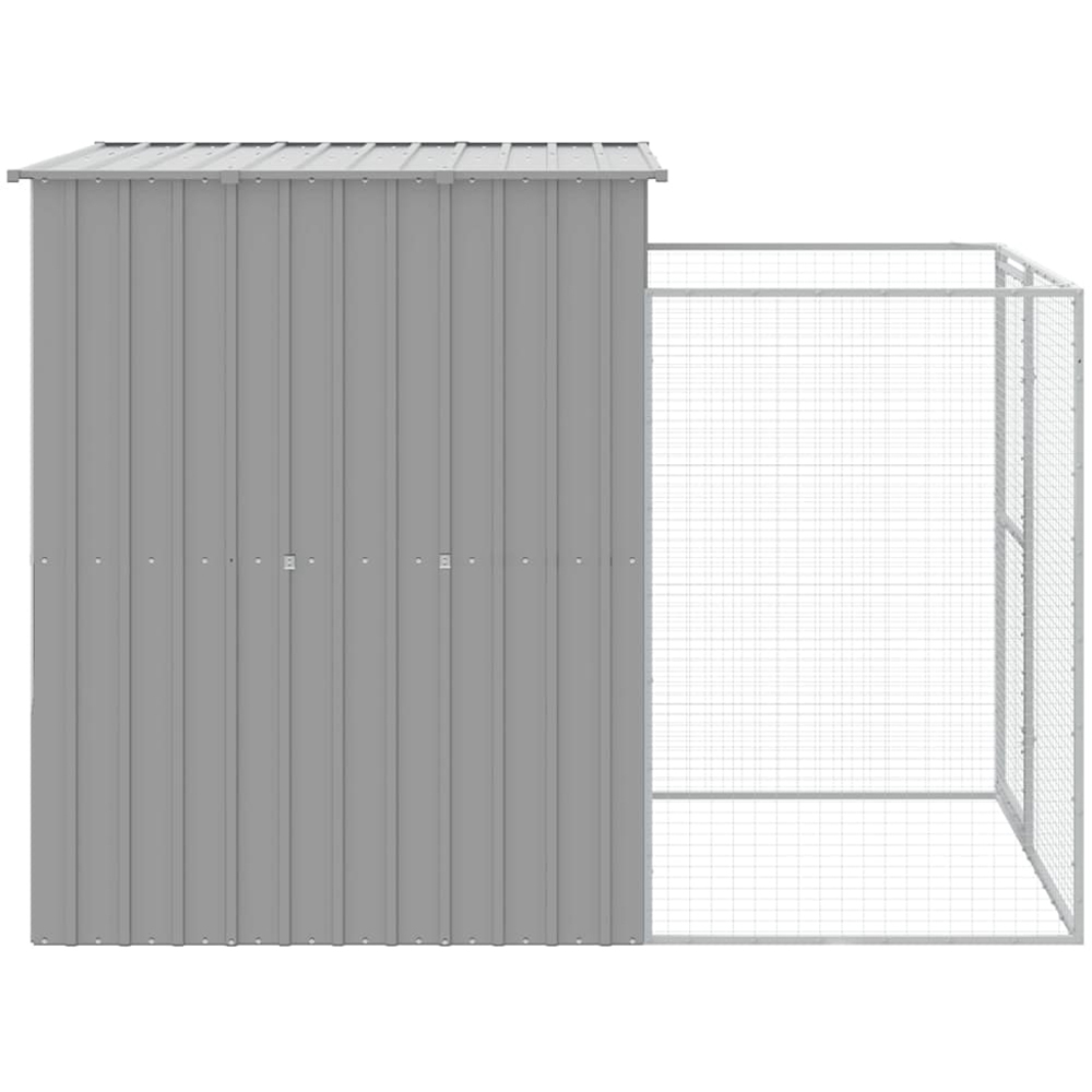 vidaXL Grey Dog House 181 x 165 x 251cm Image 4