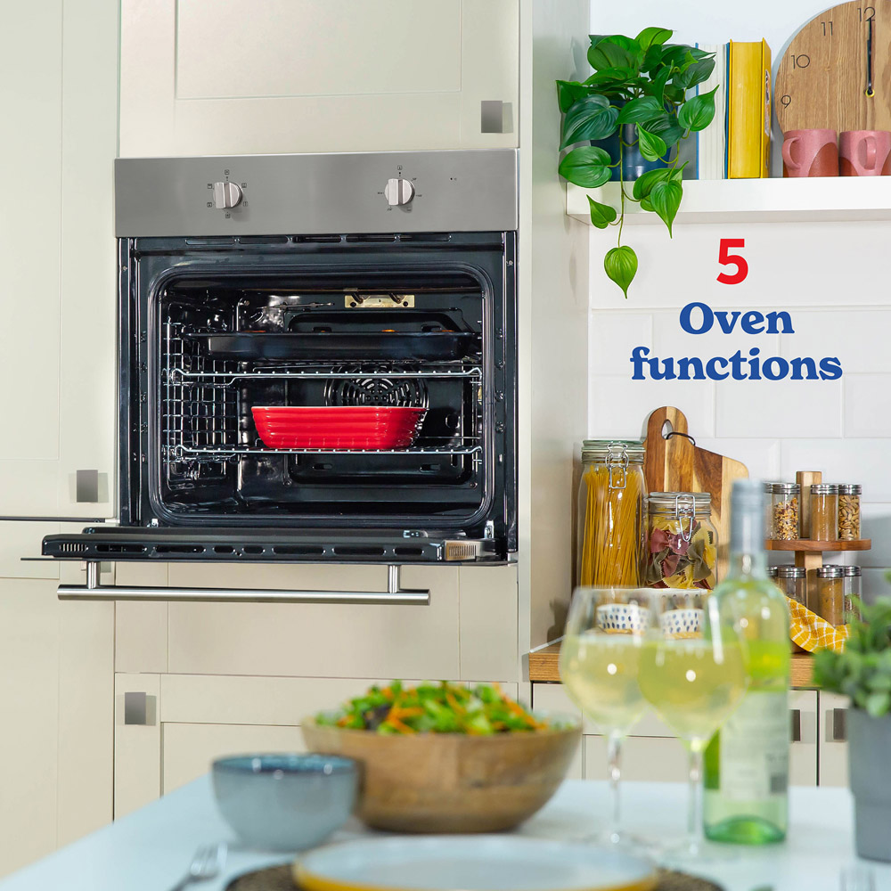 Russell Hobbs RHFEO7004SS Stainless Steel 70L Electric Fan Oven Image 4