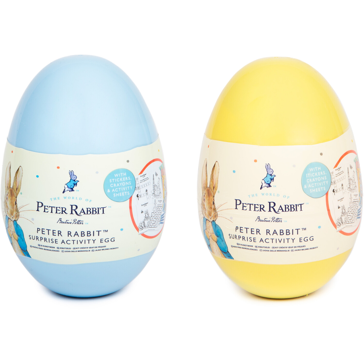 Peter Rabbit Activity Egg - Multicolour Image 1