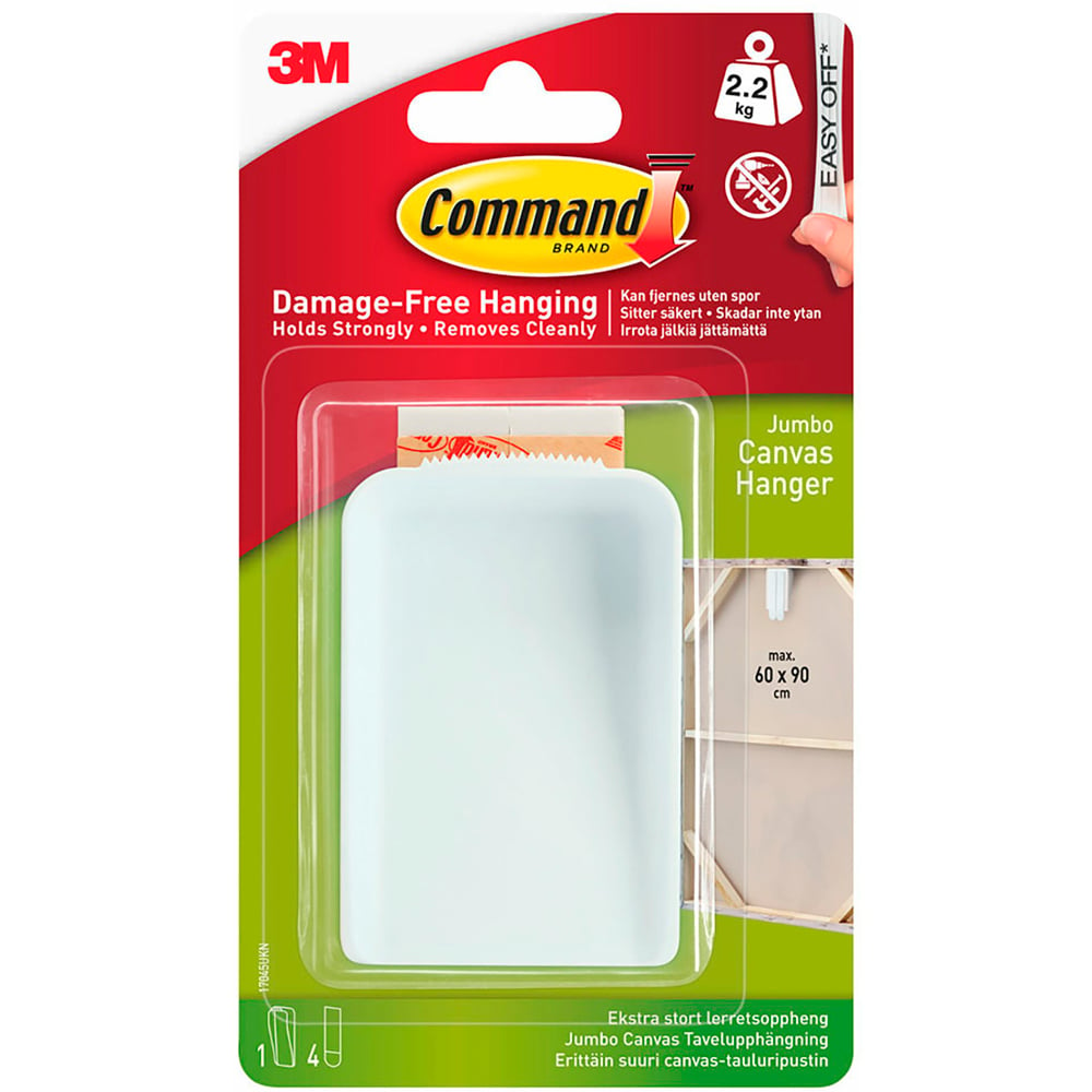 Command Jumbo Canvas Hanger Image 1