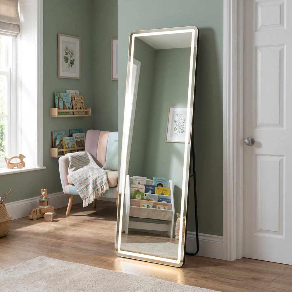LED Full Length Standing Mirror Image 3