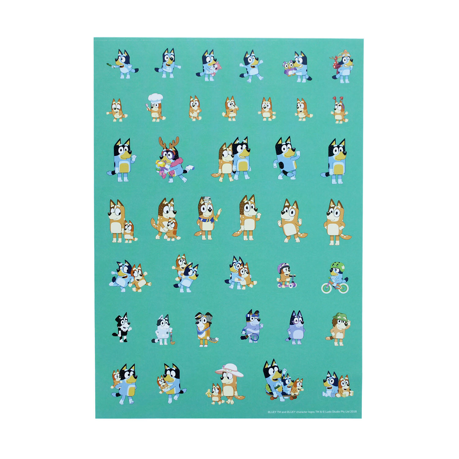 Bluey Bumper Sticker Set Image 4