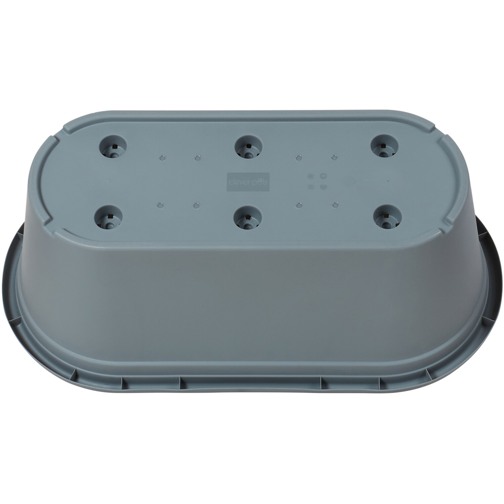 Clever Pots Trough with Reservoir Charcoal 60cm Image 3