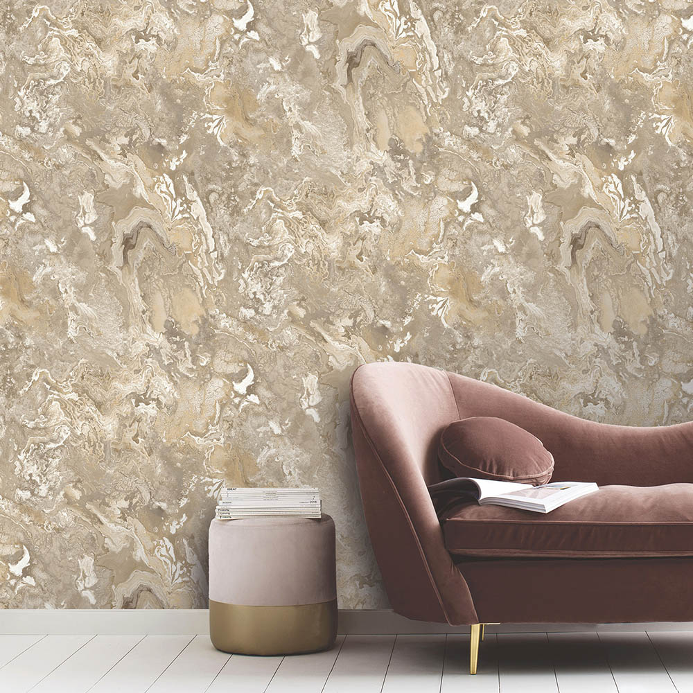 Rasch Serafina Beige Wallpaper Image 2