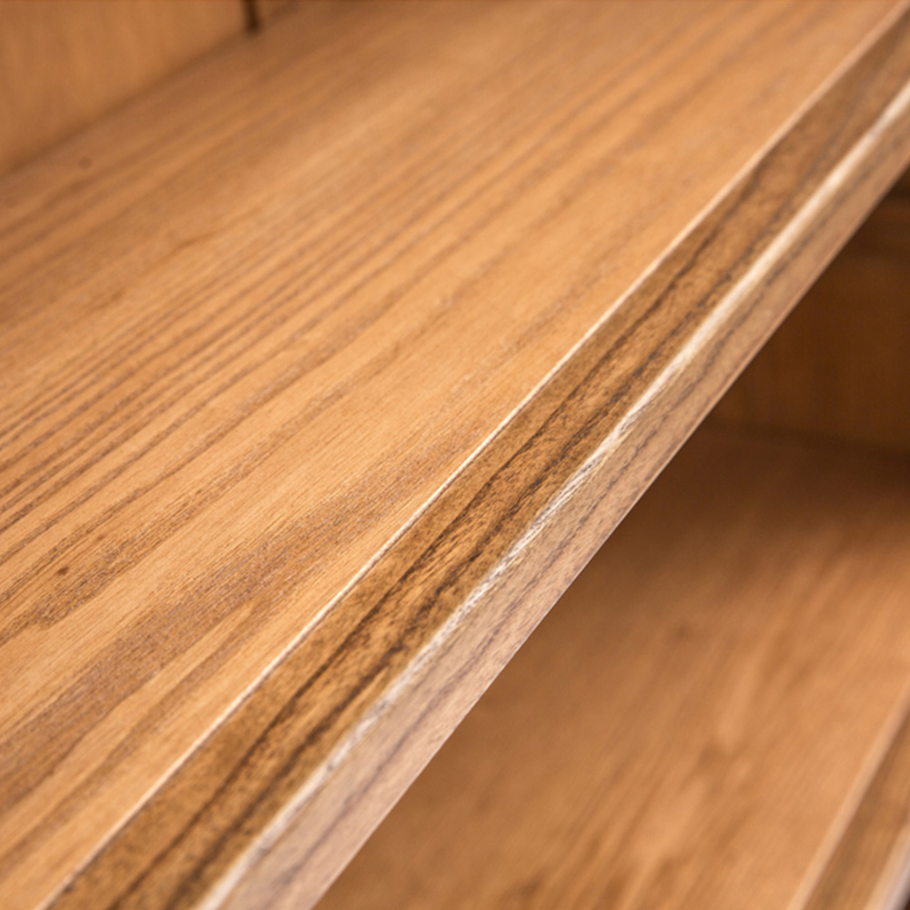 Salerno 3 Shelf Light Wood Bookcase Image 7