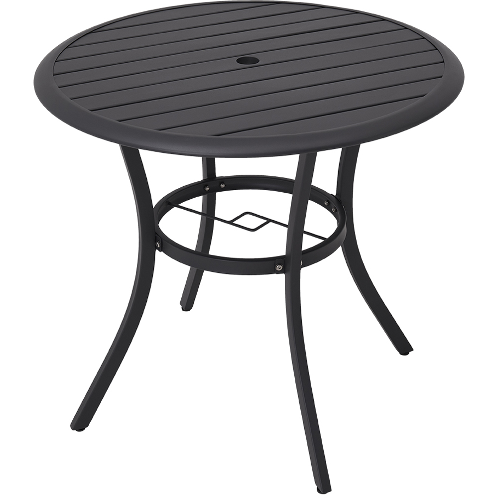 Living and Home Wicker 2 Seater Slatted Patio Set Image 3