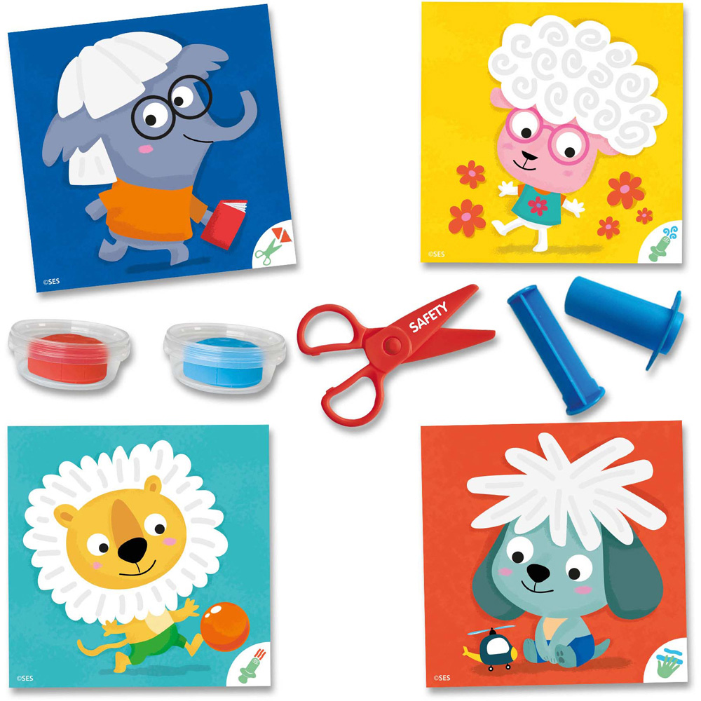 SES Creative My First Hairdresser Dough Activity Set Image 2
