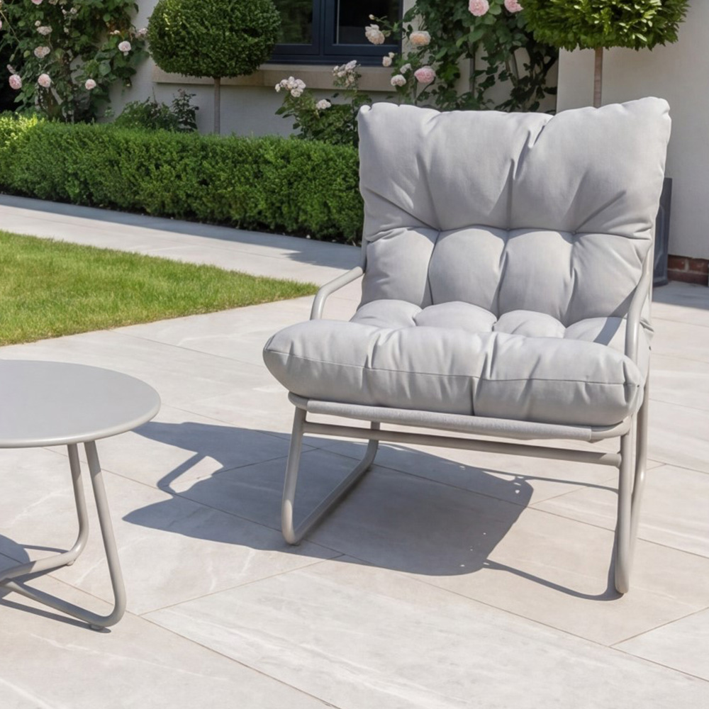 Artemis Home Calmo 2 Seater Beige Patio Conversation Set Image 2