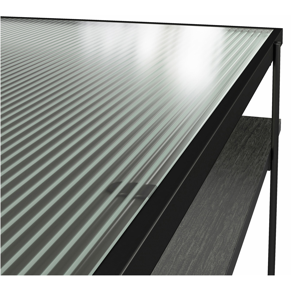 Dorel Wainwright Black Oak Desk Image 5