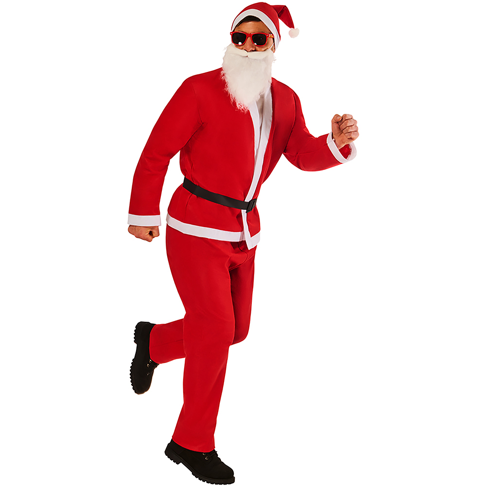 Rubies Adult Men's Santa Christmas Costume Medium Image 6