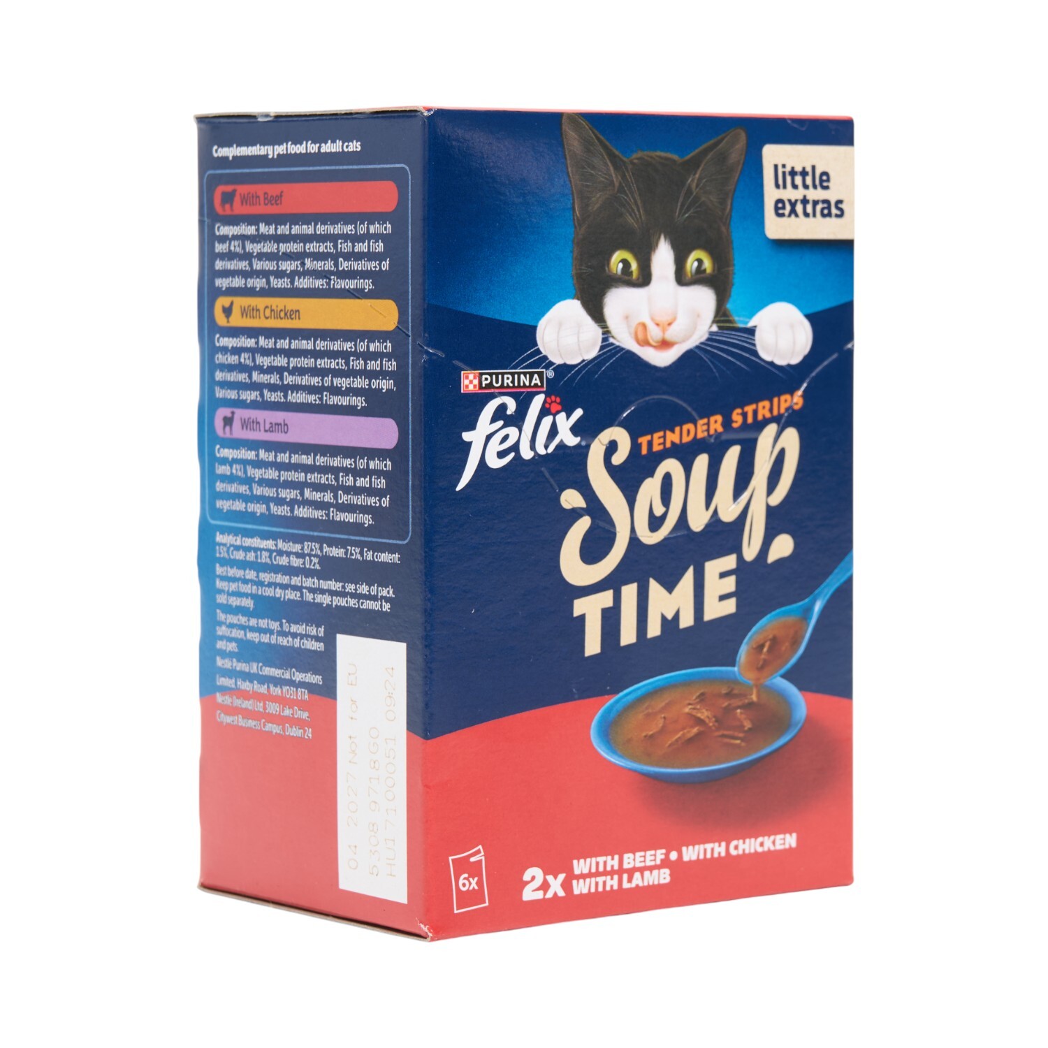 Felix Soup Tender Strips Farm 6x48g Image 2