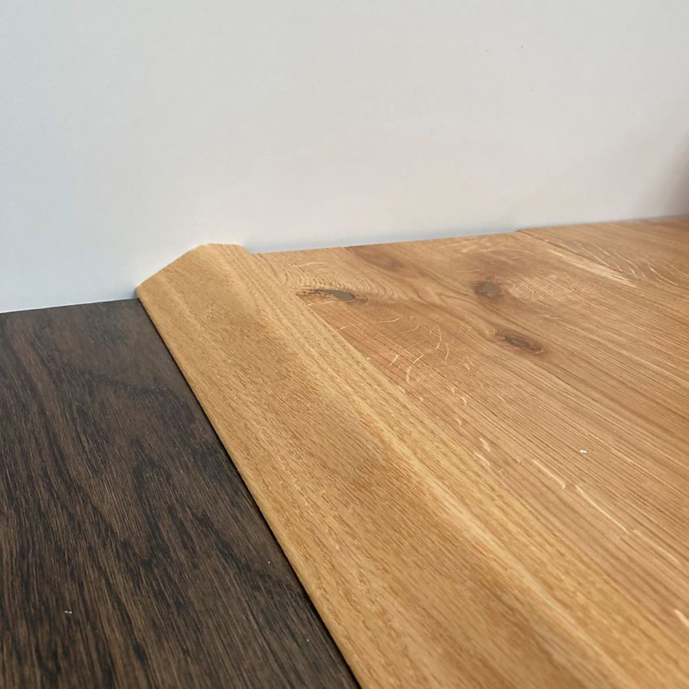 Signature Collection 15mm Unfinished Solid Oak Ramp 90cm Image 2