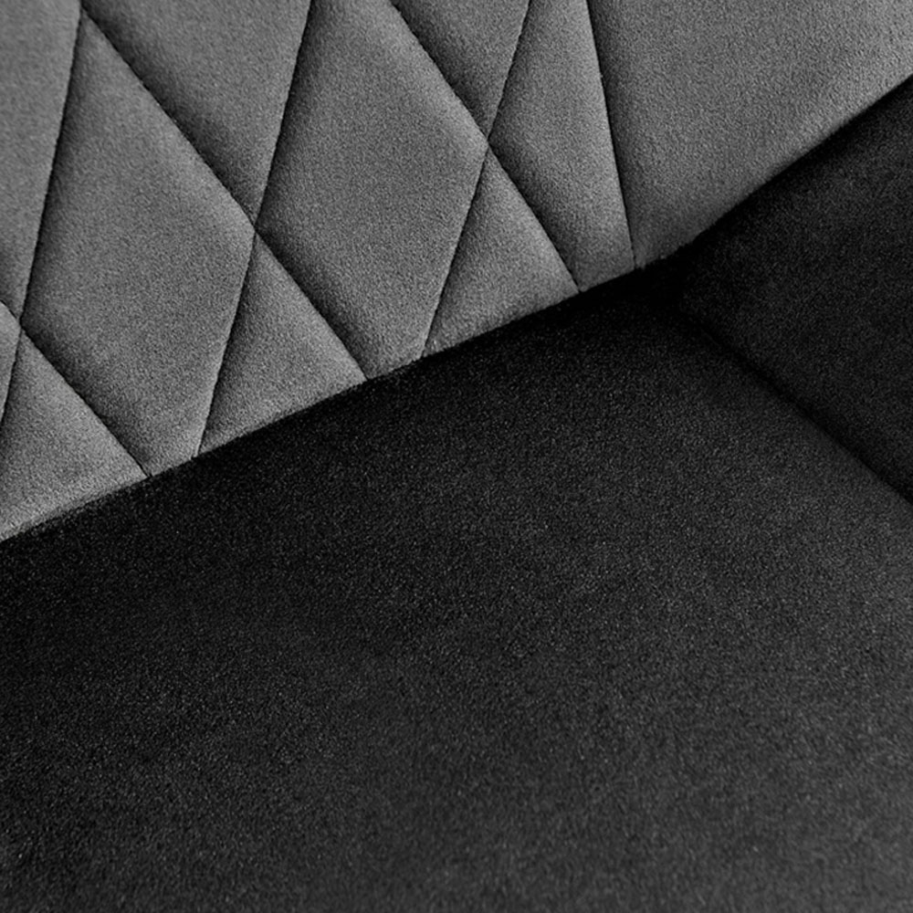 Furniturebox Arona Cesano 4 Seater Round Dining Set Black Image 8