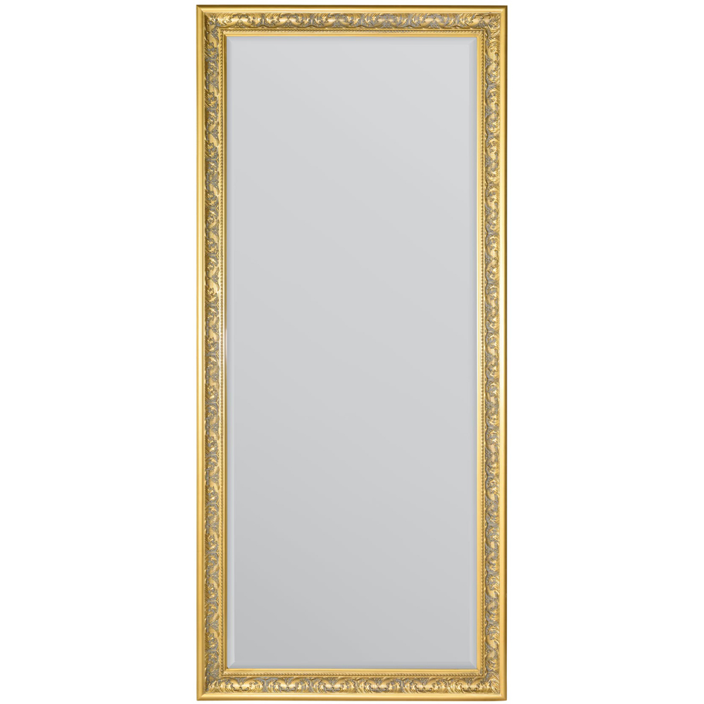 Langton Shabby Chic Gold Dress Mirror 160 x 73cm Image 1