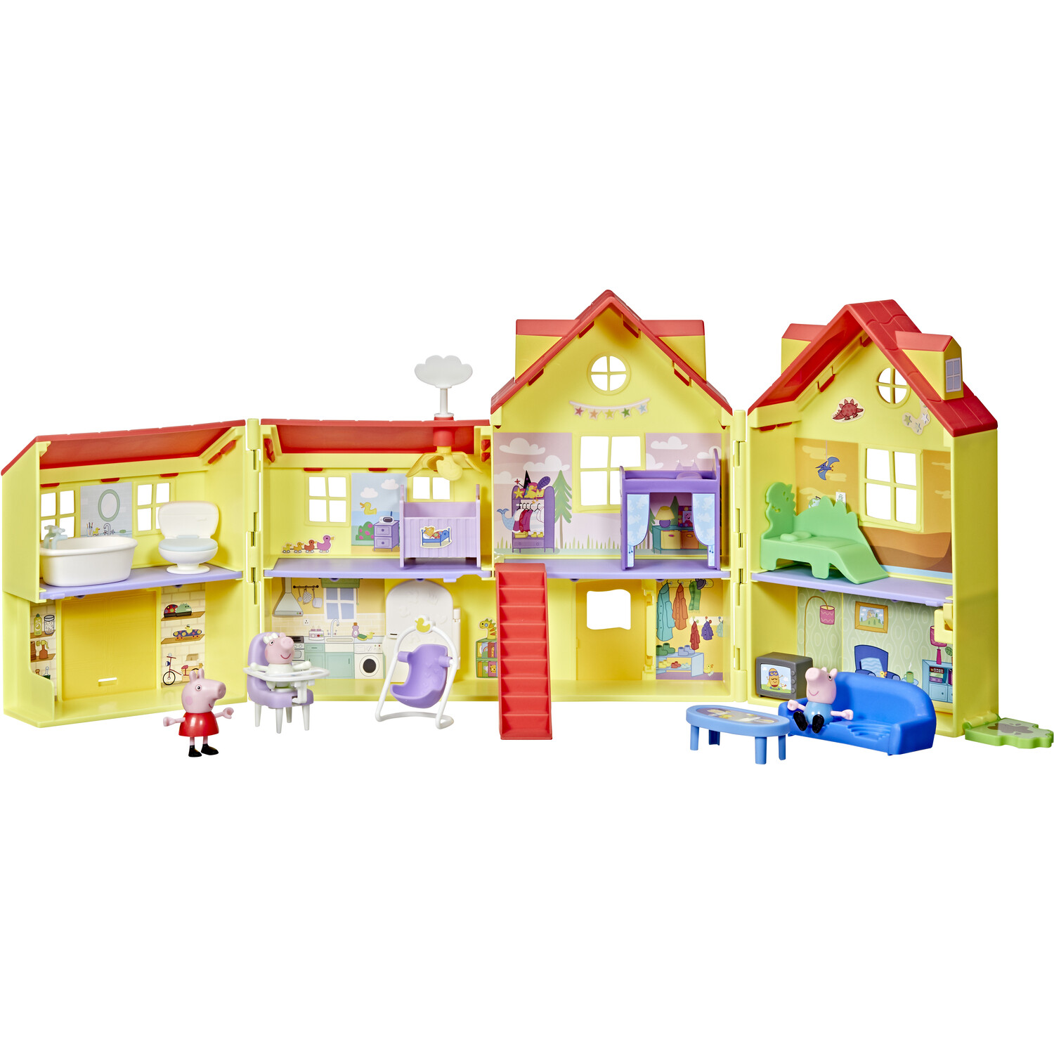 Peppa Pig Big Family House Yellow Image 16