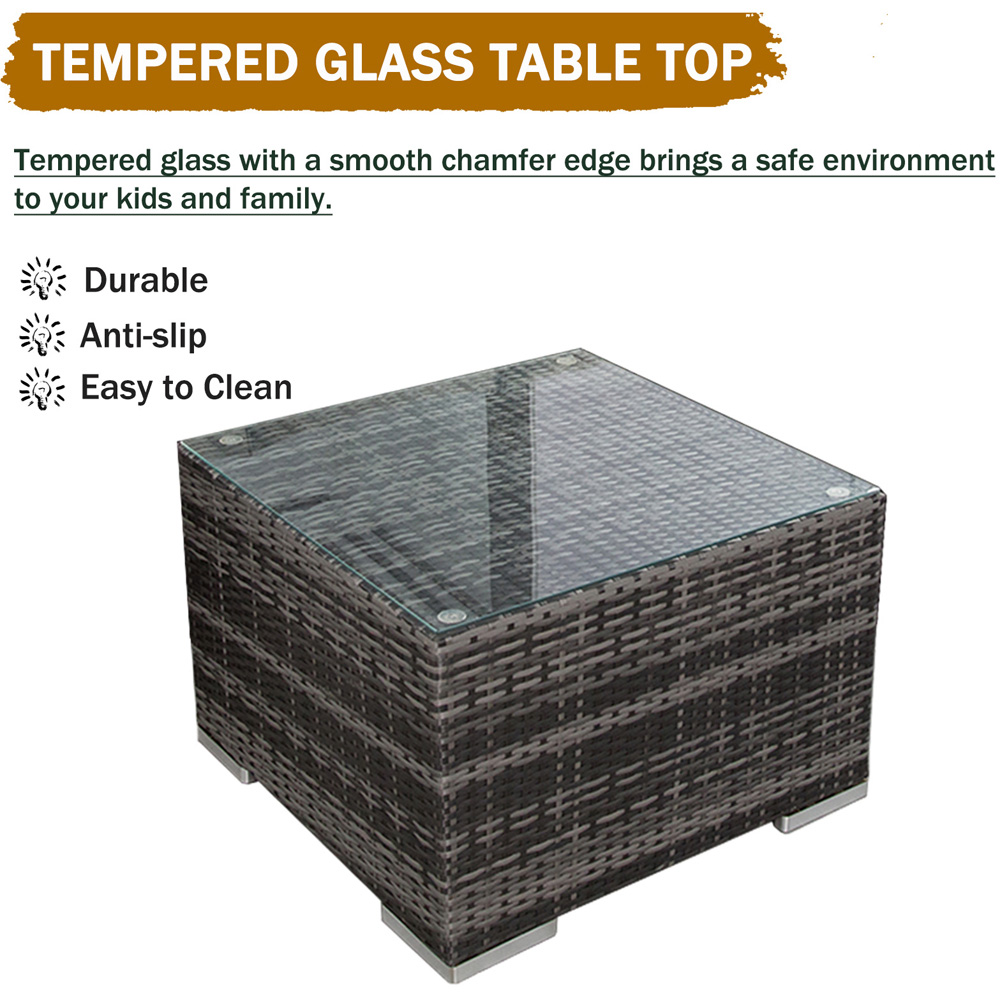 Furniture One 4 Seater Garden Corner Sofa Set Image 6