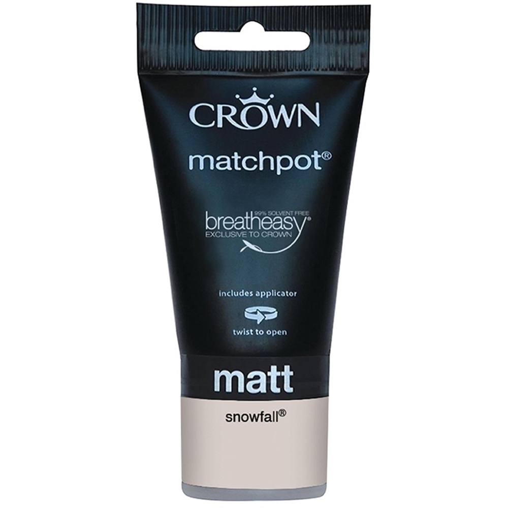 Crown Snowfall Matt Breatheasy Tester Pot 75ml Image