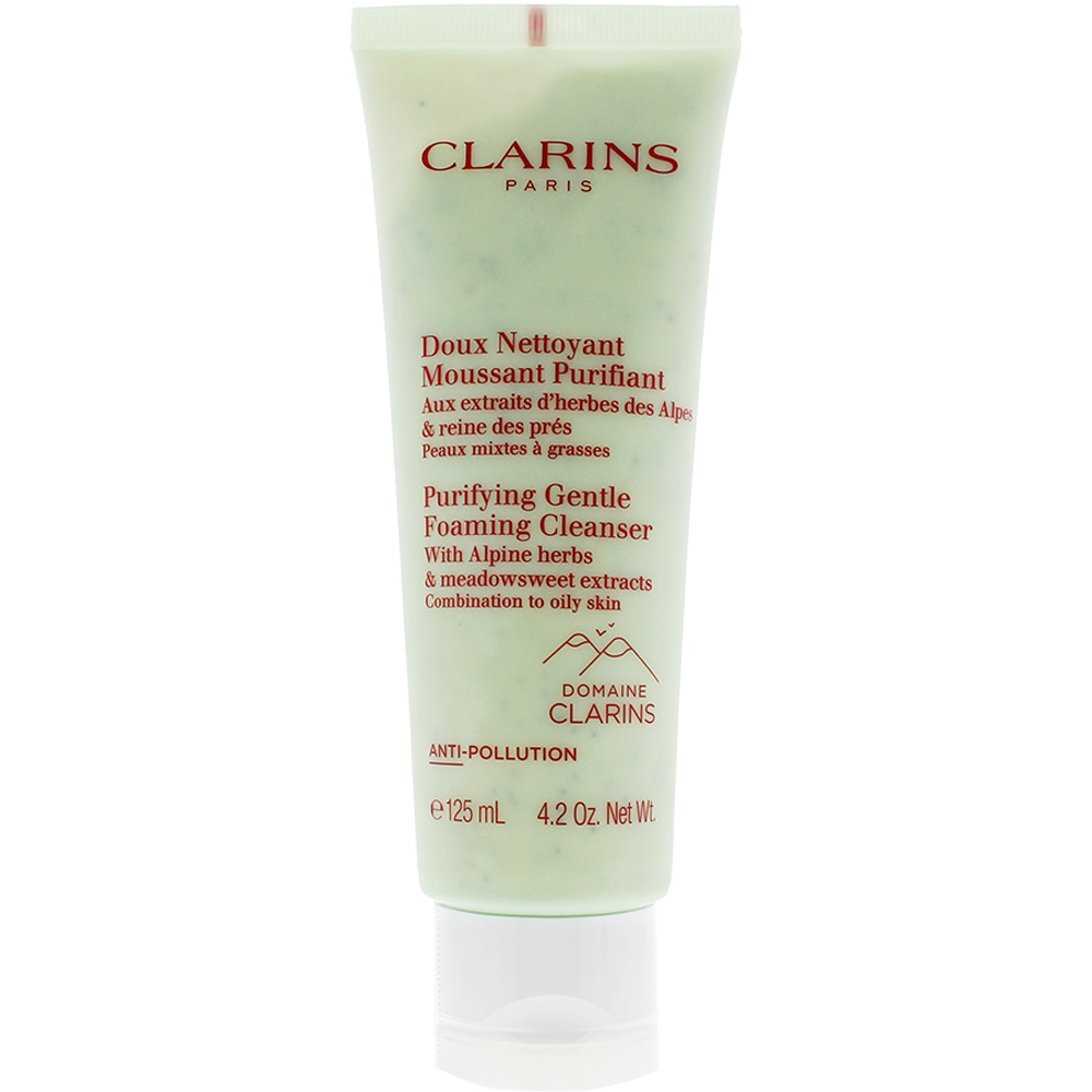 Clarins Purifying Combination to Oily Skin Gentle Foaming Cleanser 125ml Image 1