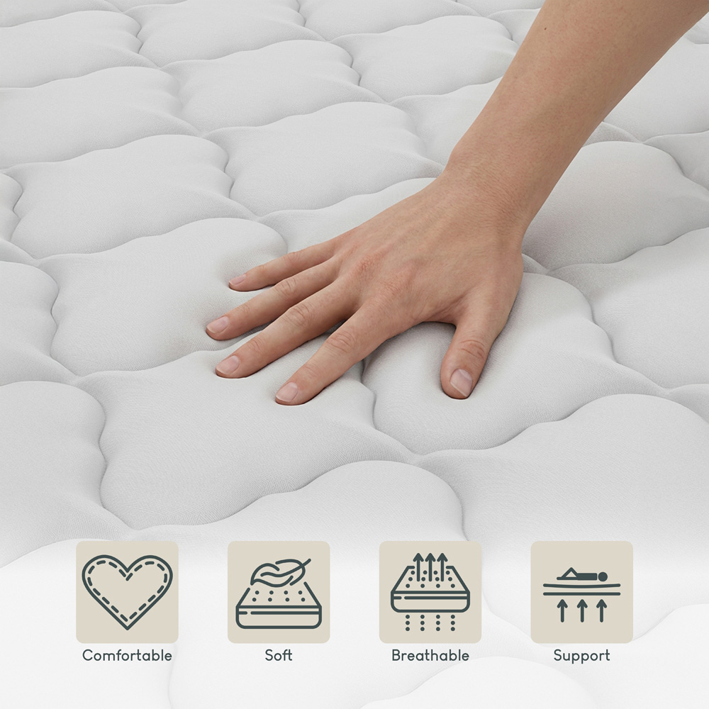 VIDA DESIGNS Double Bunk Bed Foam Mattress Image 6