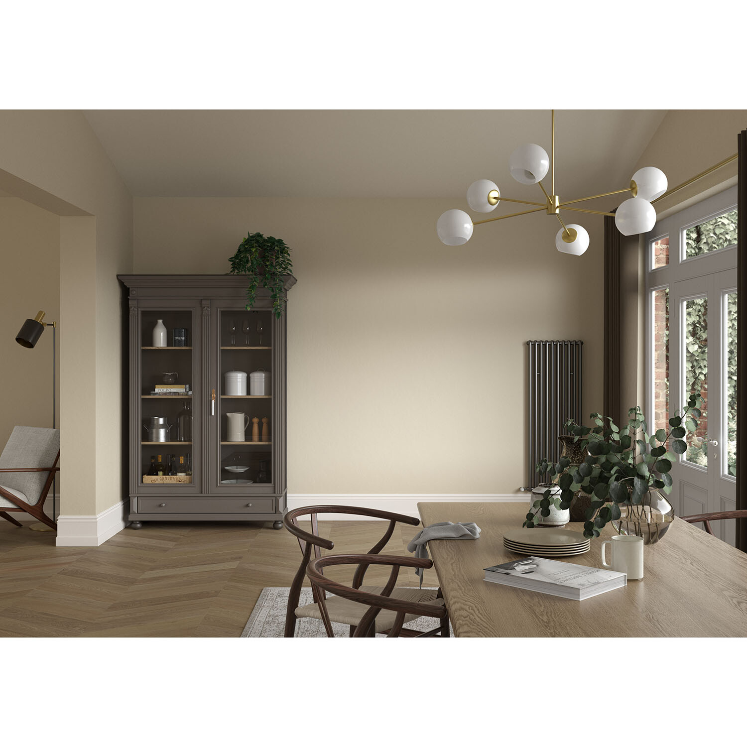 Dulux Heritage Walls and Ceilings Raw Cashmere Velvet Matt Emulsion Paint 2.5L Image 5