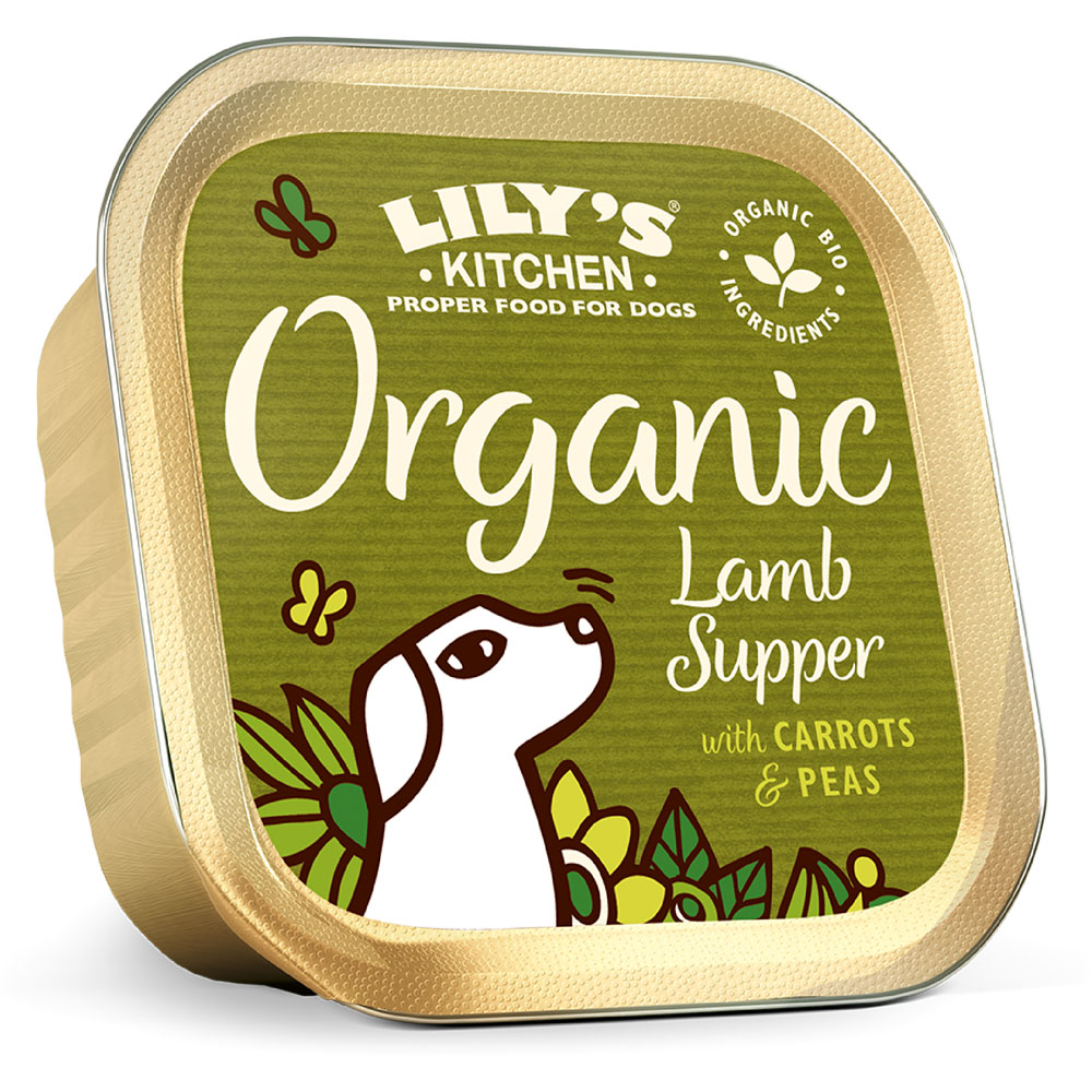 Lily's Kitchen Organic Lamb Supper Wet Dog Food 150g Image 2