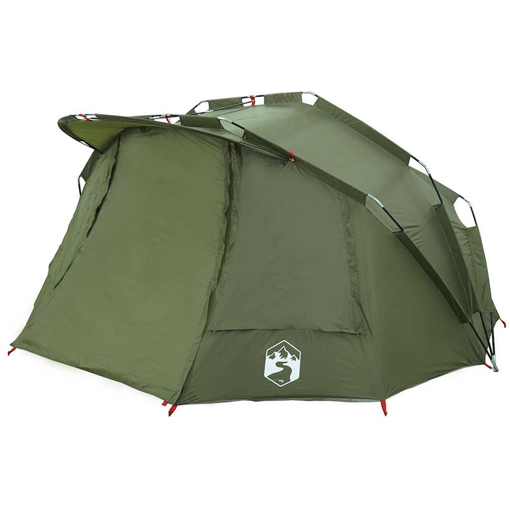Walplus 5 Person Olive Green Waterproof Fishing Tent Image 3